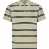 Polo in cotone a righe<BR/> 8106380 C2546 BURBERRY 