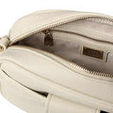 Borsa a tracolla con logo 73BS9M605 BEATRICEOFF WHITE V° 73 