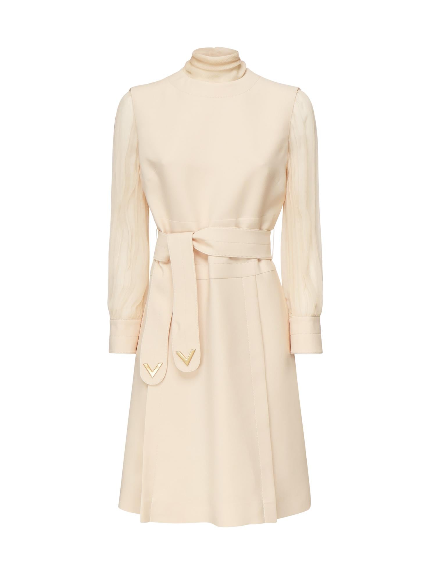 Abito corto in crepe Couture 7B3VAG30 1CFET5 VALENTINO GARAVANI 