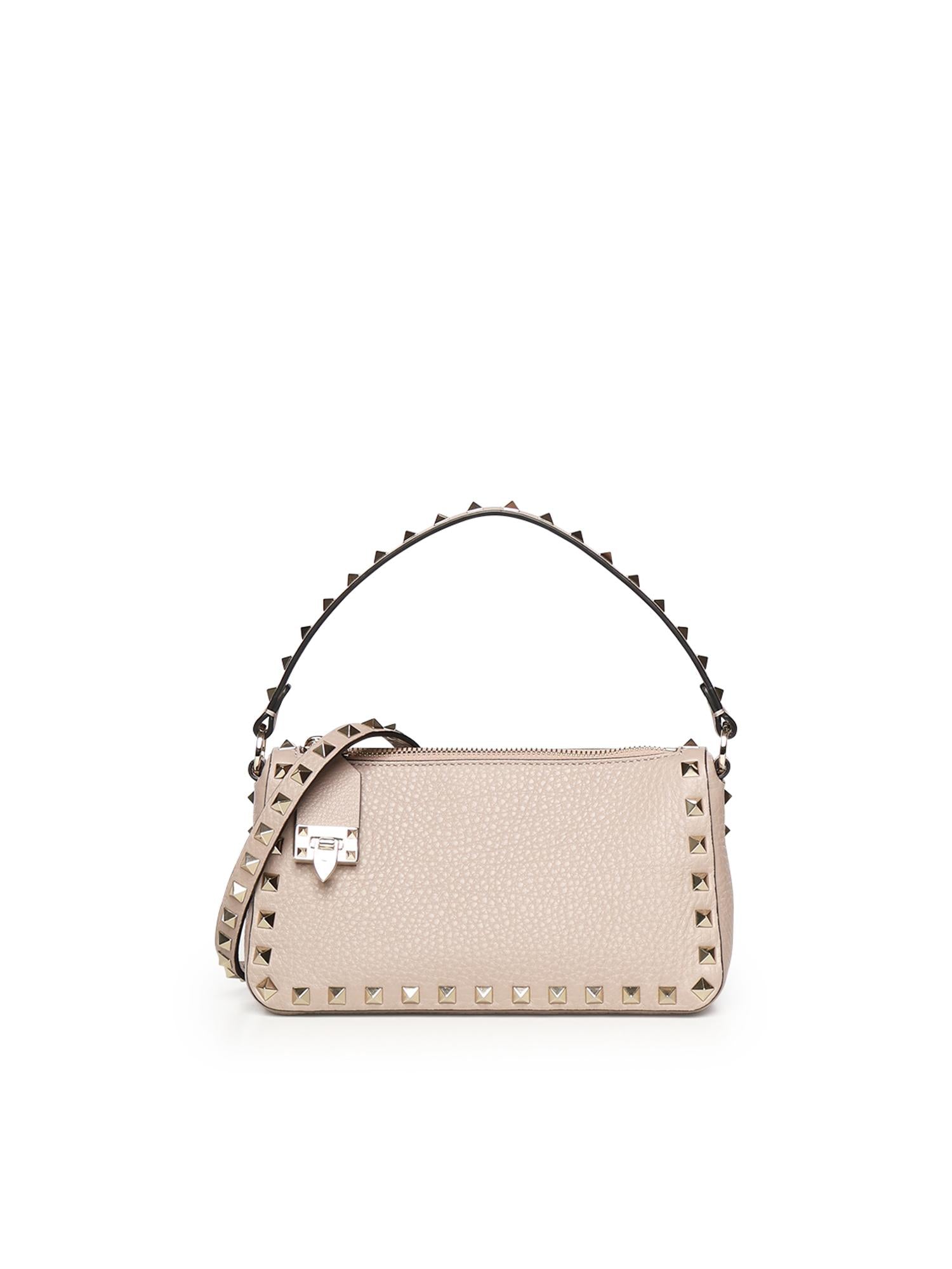 Borsa piccola a tracolla Rockstud in vitello 8W2B0J47 VSFP45 VALENTINO GARAVANI 