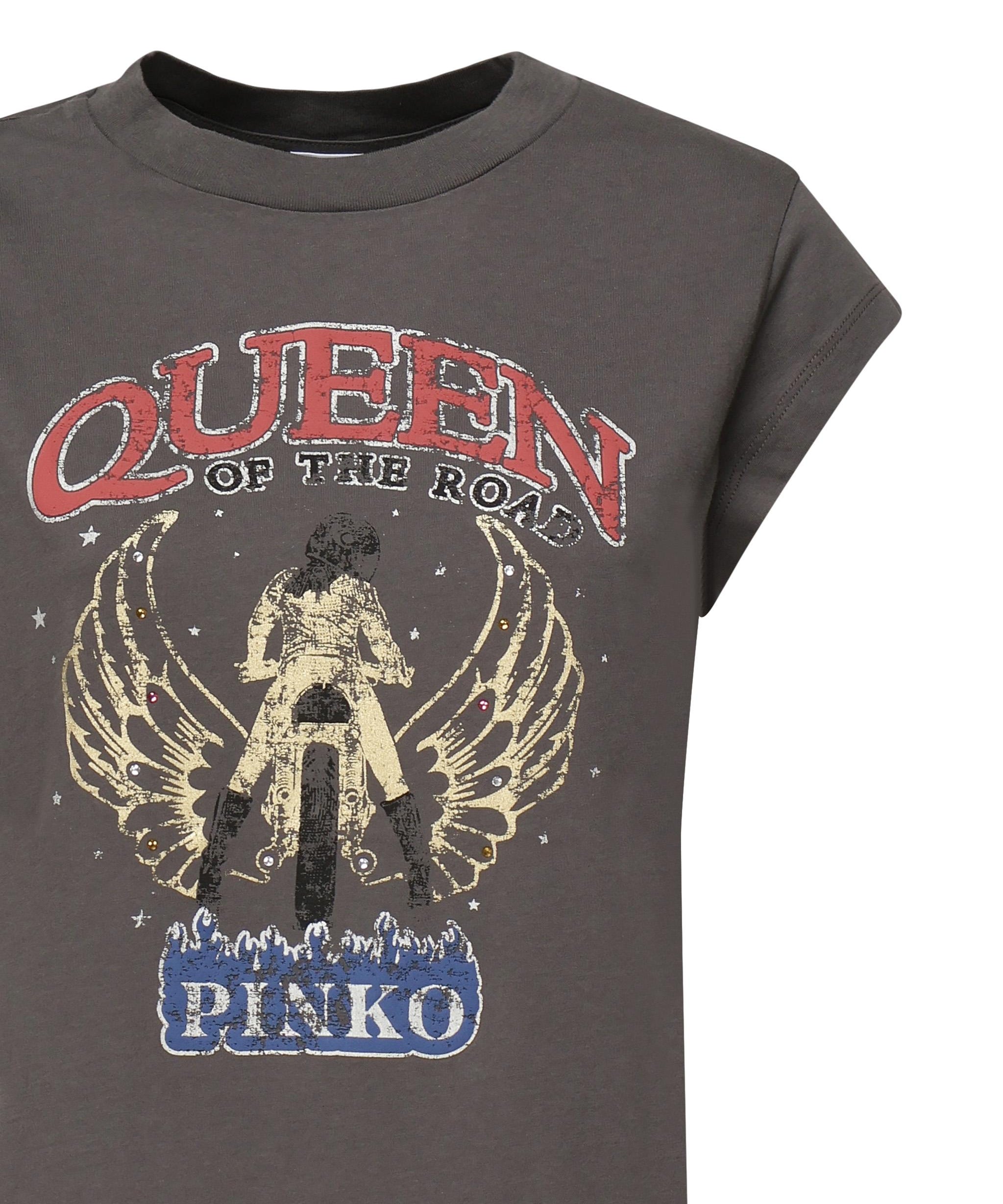 T-shirt con stampa 104603 A2DAI63 PINKO 