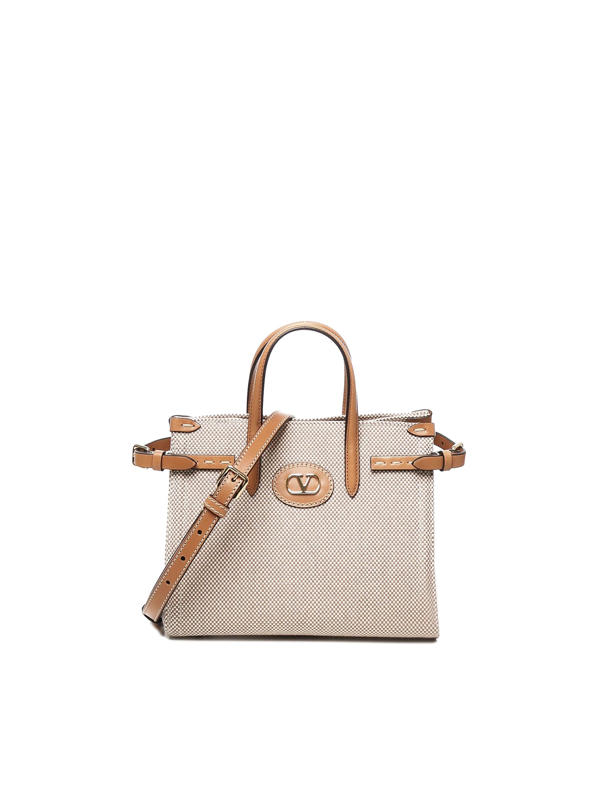 Borsa Shopping piccola Valentino Garavani Antibes in canvas 8W2B0R20 EZTR2H VALENTINO GARAVANI 
