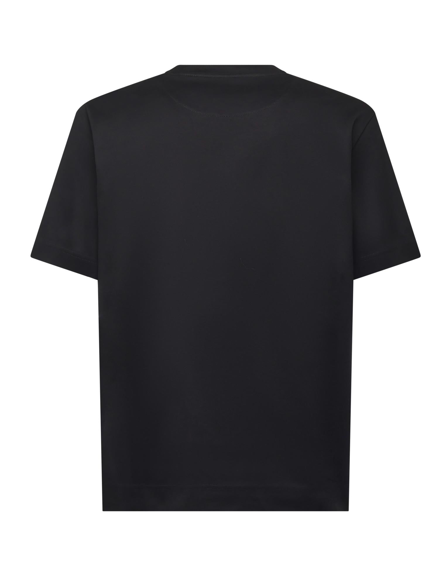 T-shirt in cotone con logo FY0936 ARYRF0QA1 FENDI 