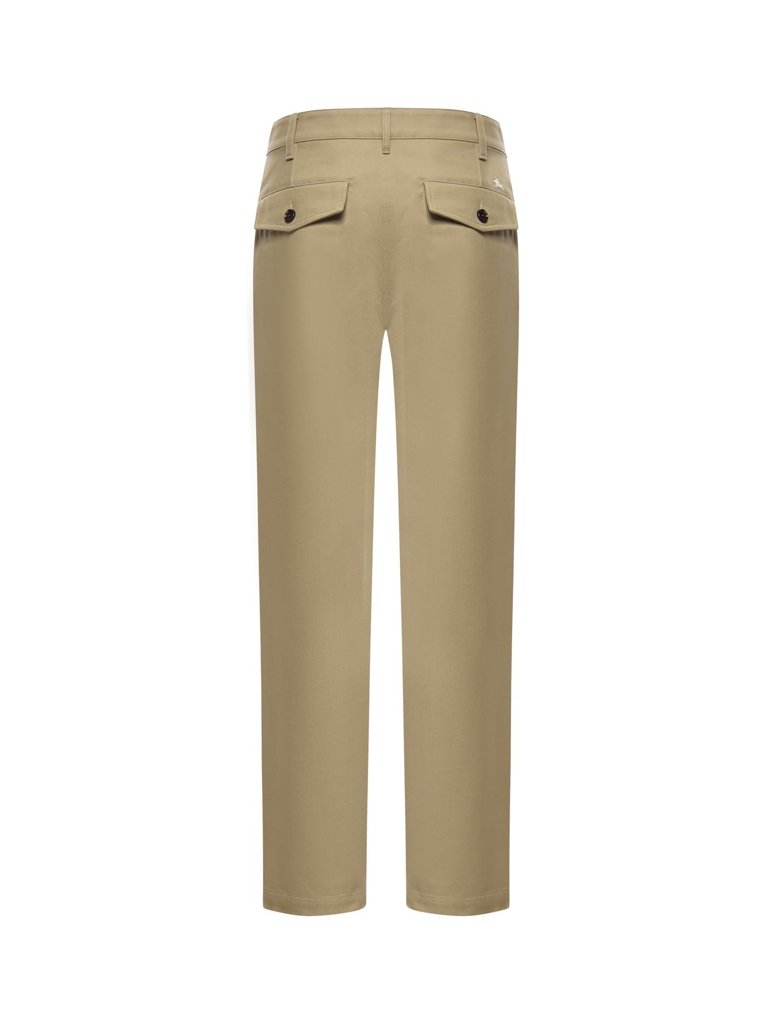 Pantaloni chino in twill di cotone 8126498 C5120 BURBERRY 
