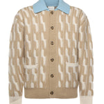 Cardigan "Le Cardigan Torsades" in lana ICA157WO018 OW Drôle de Monsieur 