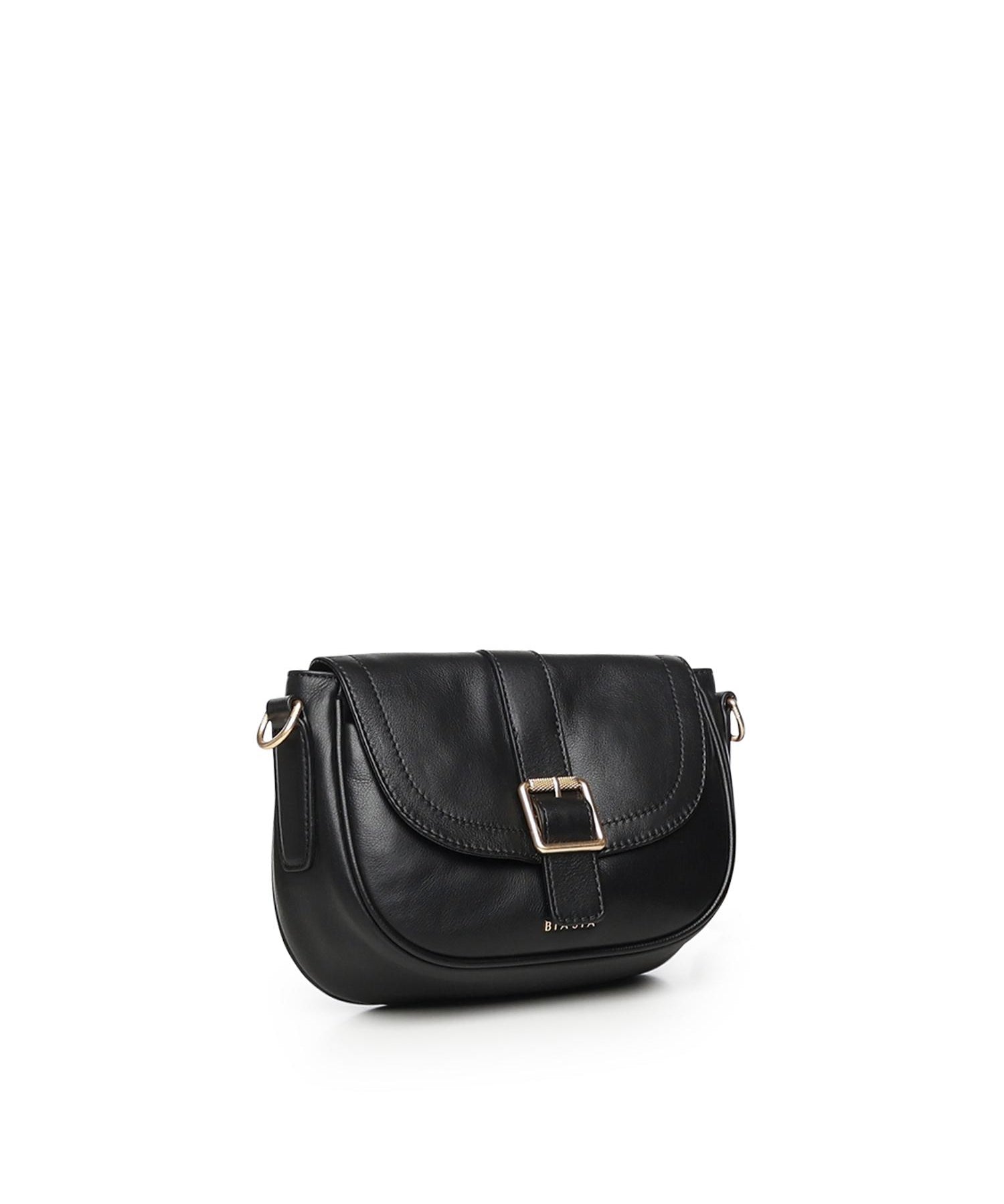 Mini bag a tracolla in pelle BIBP9EC05 NERO BIASIA 