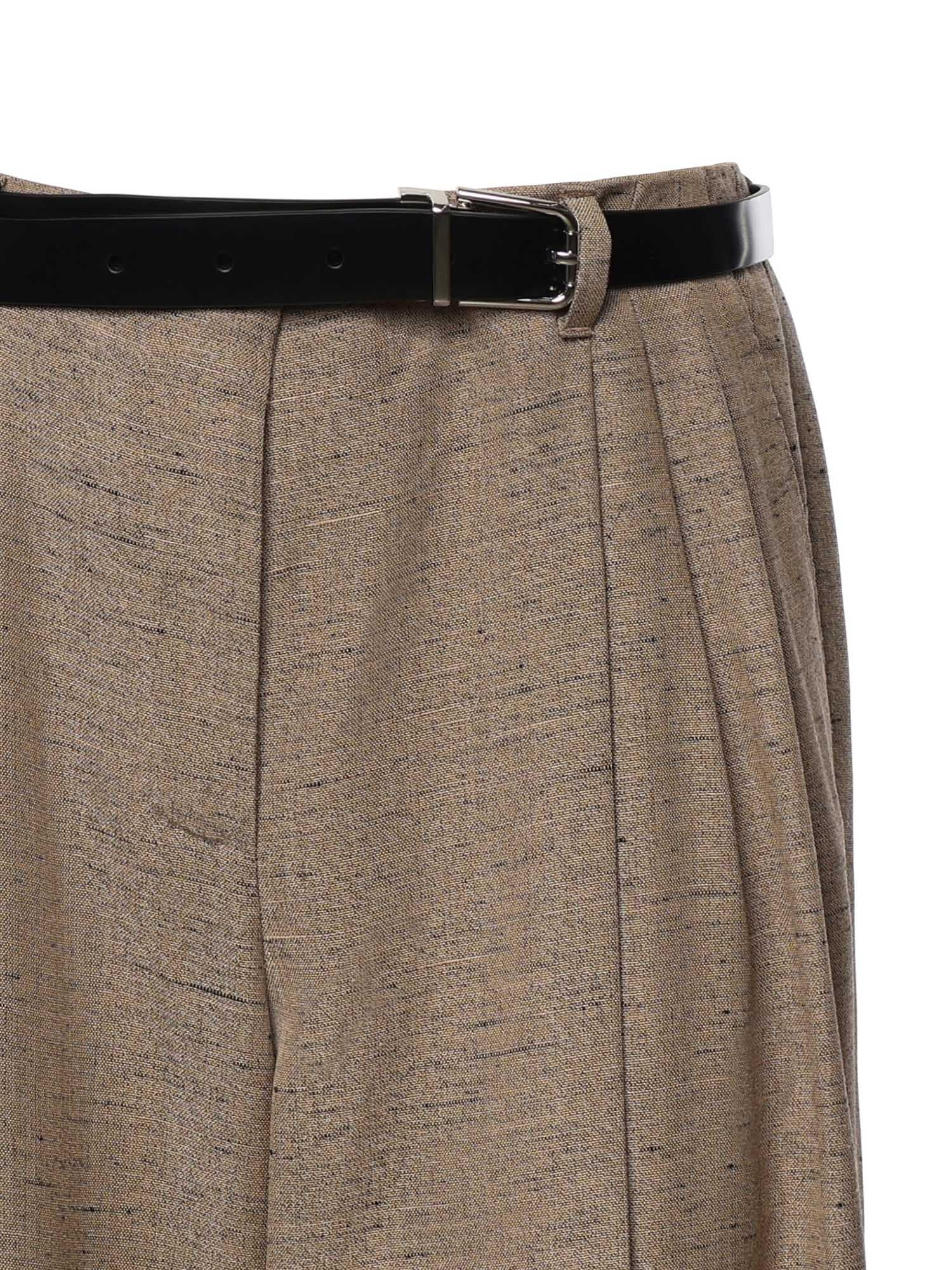 Pantaloni in viscosa effetto tweed FTDMIT HUMWCS8230 DOLCE & GABBANA 