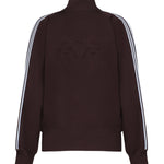 Felpa con zip e logo<BR/> 105391 A2FQR57 PINKO 