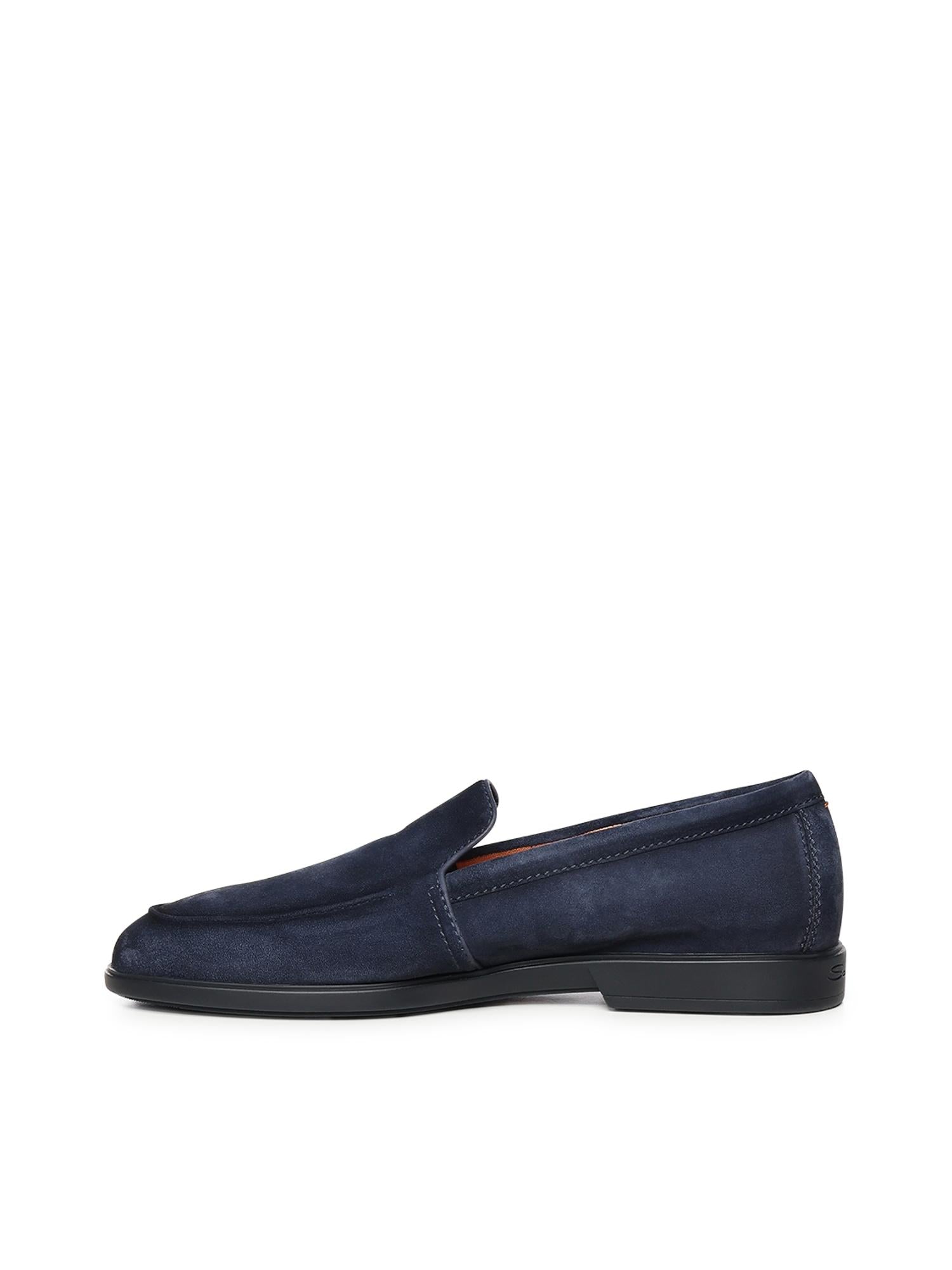 Mocassino in suede MGAR18829OOTS EAAU60 SANTONI 