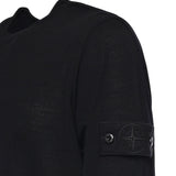 Maglione girocollo in lana con logo L1S155100074 S00FCV0029 STONE ISLAND 