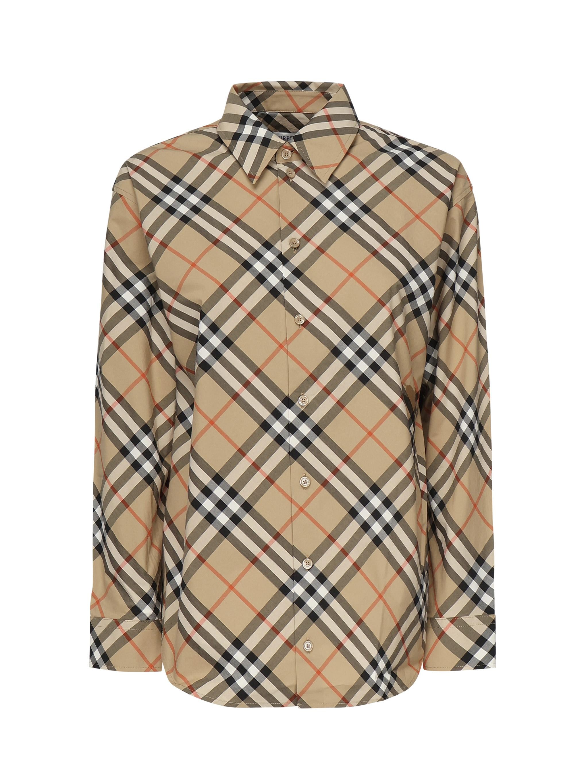 Camicia in cotone Check 8106164 B9368 BURBERRY 