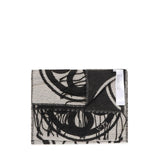 Sciarpa caroline jacquard 73SP8FT03 CAROLINENATURALE/NERO V° 73 