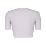 Crop top in cotone 224MPU164FI0001 -0077 COURREGES 