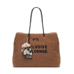 Borsa shopping Ski Lounge 73BS9A501 SKI LOUNGECUOIO/NERO V° 73 