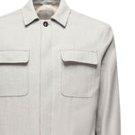 Overshirt in misto lana L70GIAJ17TES0L065 13 ELEVENTY 