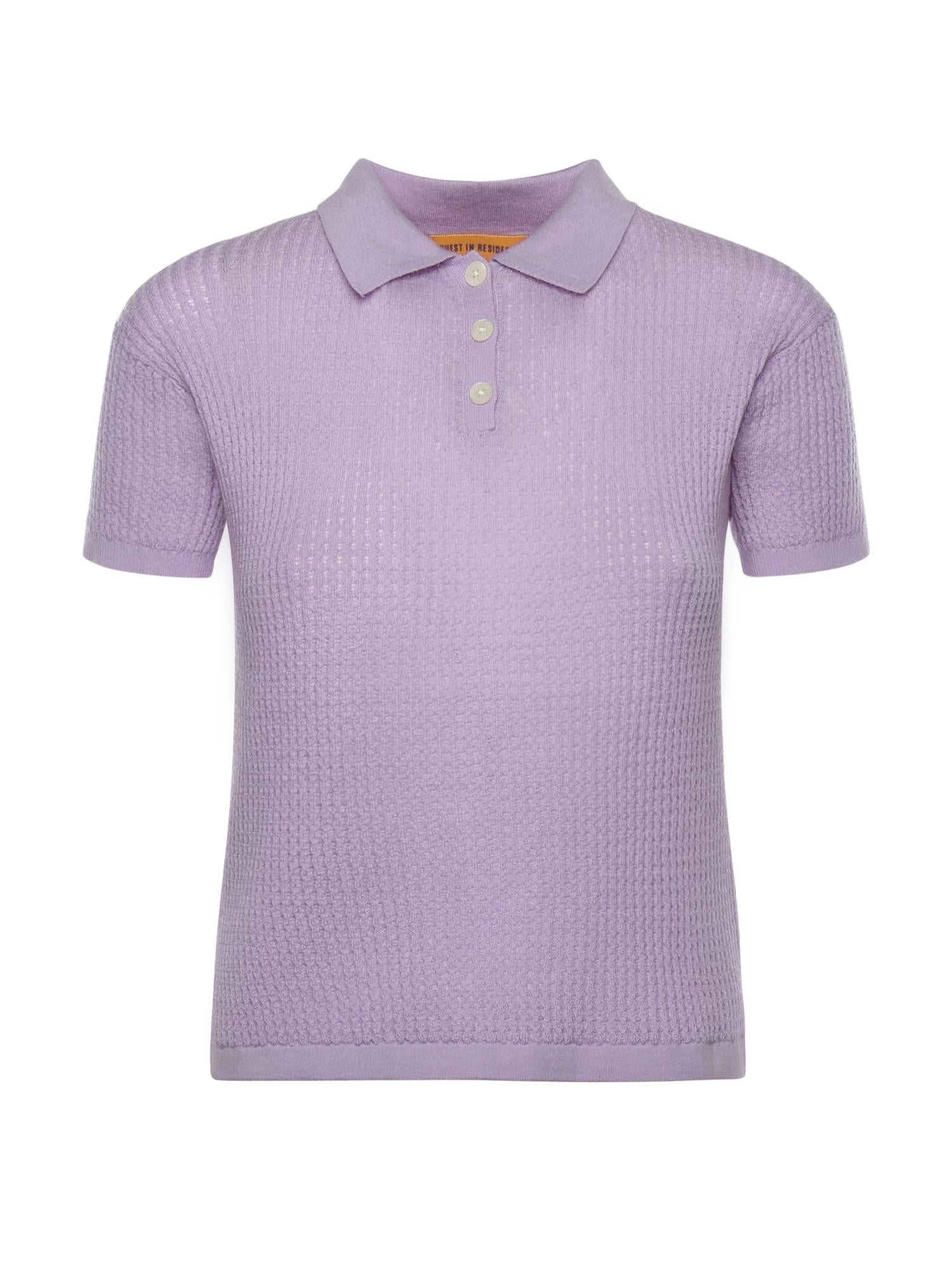 Polo Shrunken in cashmere W10111WF DUSK GUEST IN RESIDENCE 