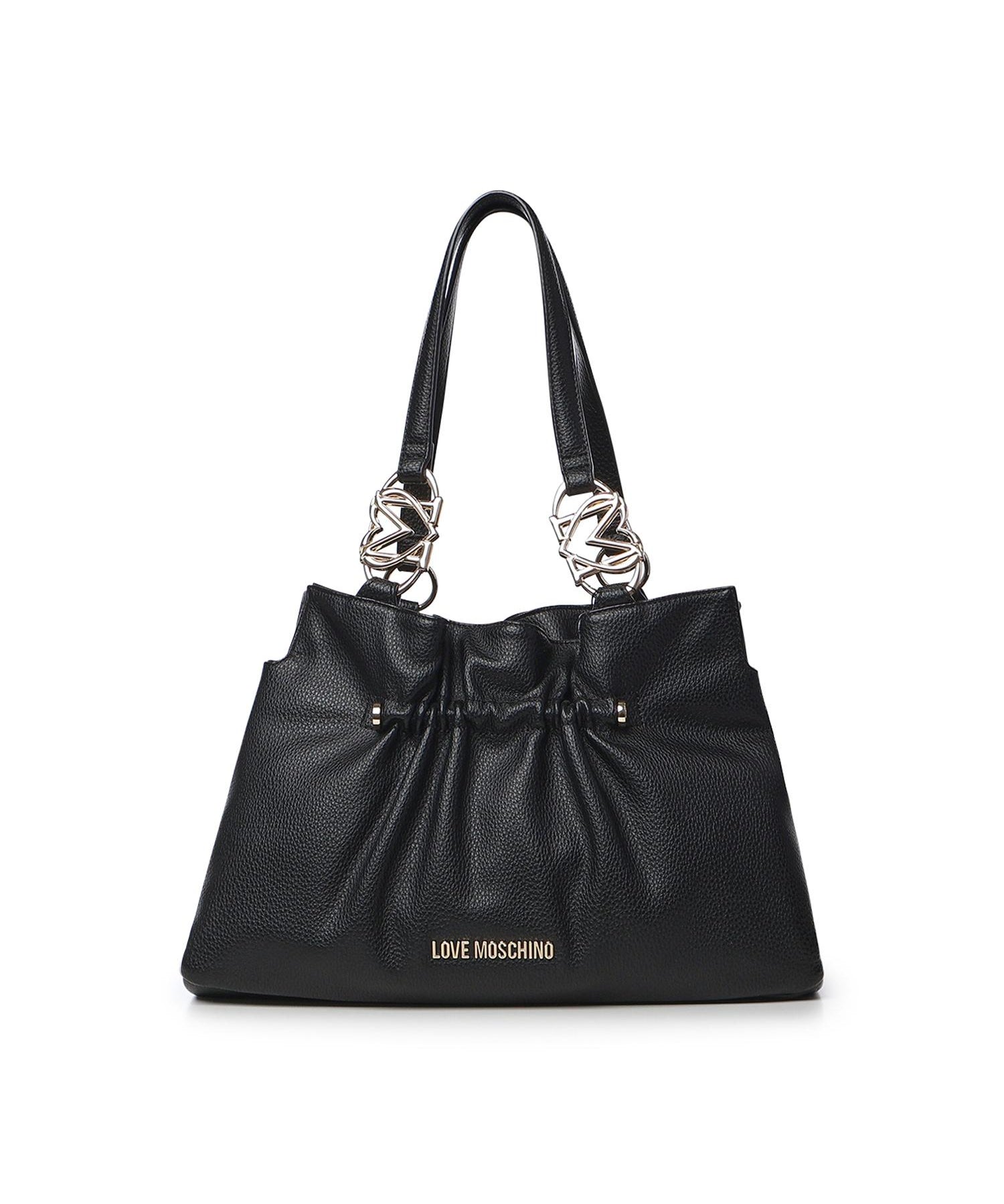 Borsa a spalla con logo JC4009PP1OLB0 000 LOVE MOSCHINO 