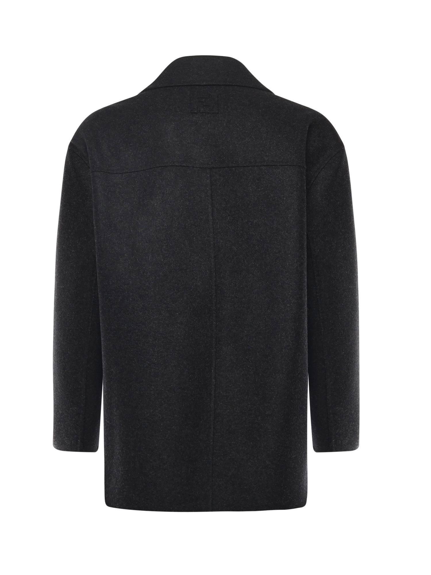 Caban in lana FW1415 AOYAF0TY6 FENDI 