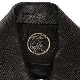 Bomber Florence in pelle FLORENCE PITONENERO GIULIANO GALIANO 