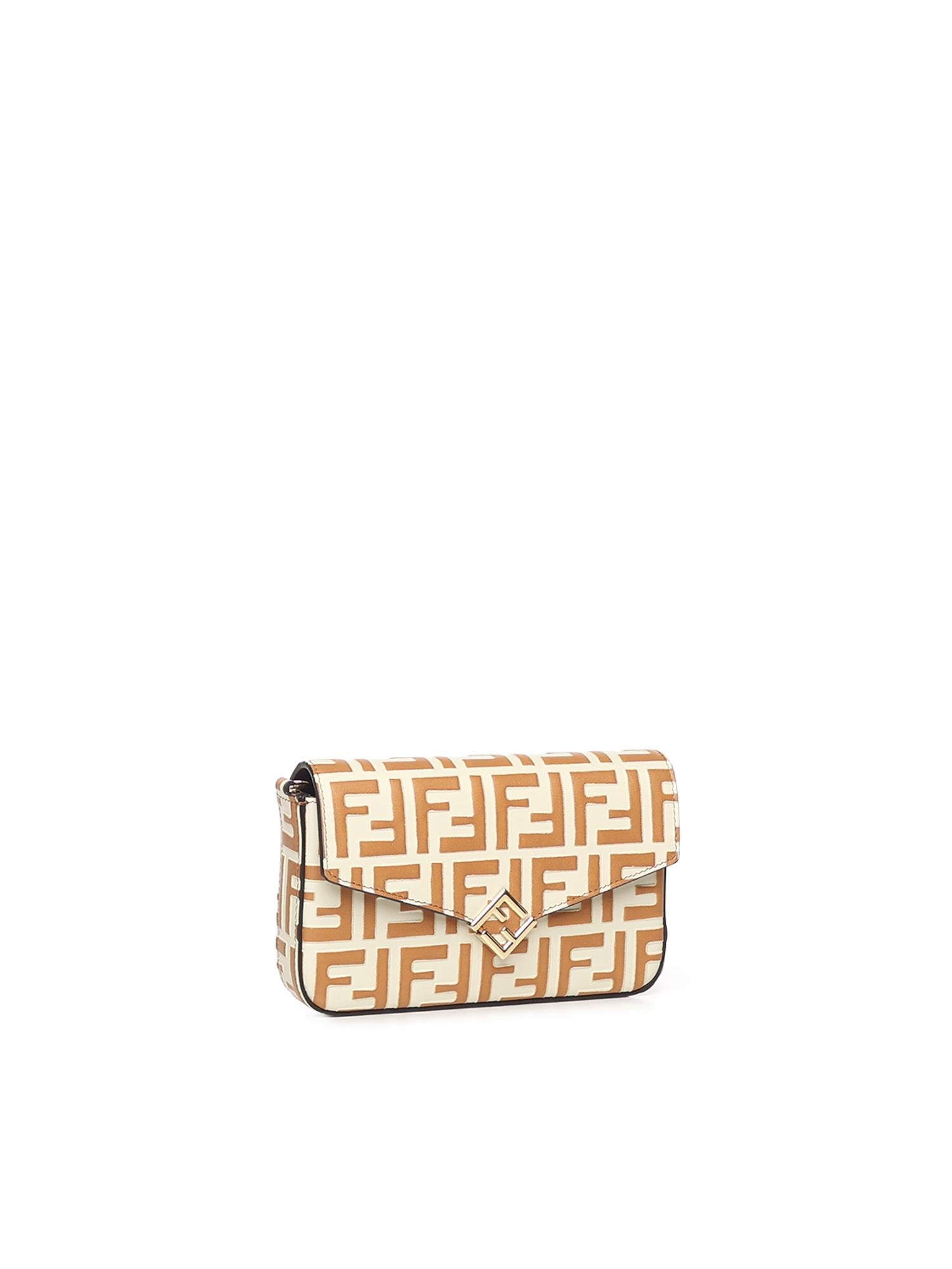 Portafoglio FF Diamonds con catena 8M0509 ADYMF1U3H FENDI 
