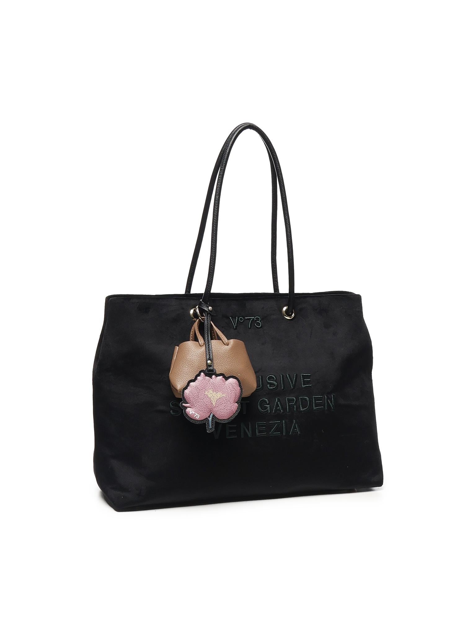 Borsa shopping Secret Garden 73BS9CU01 SECRET GARDENNERO/MULTICOLOR V° 73 