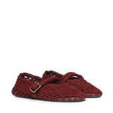 Ballerine flat in cordino di satin AA3A029I202 332 ALAIA 