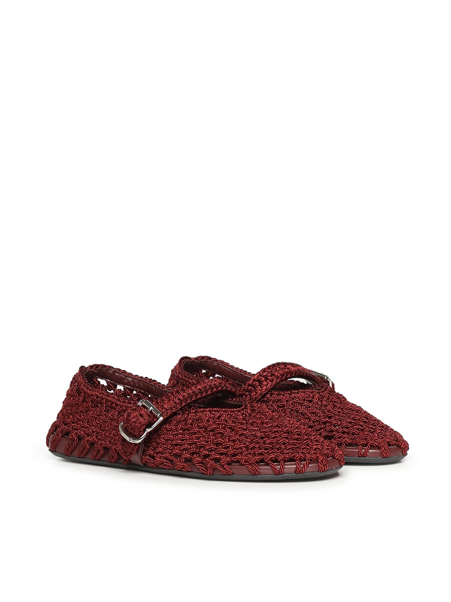 Ballerine flat in cordino di satin AA3A029I202 332 ALAIA 