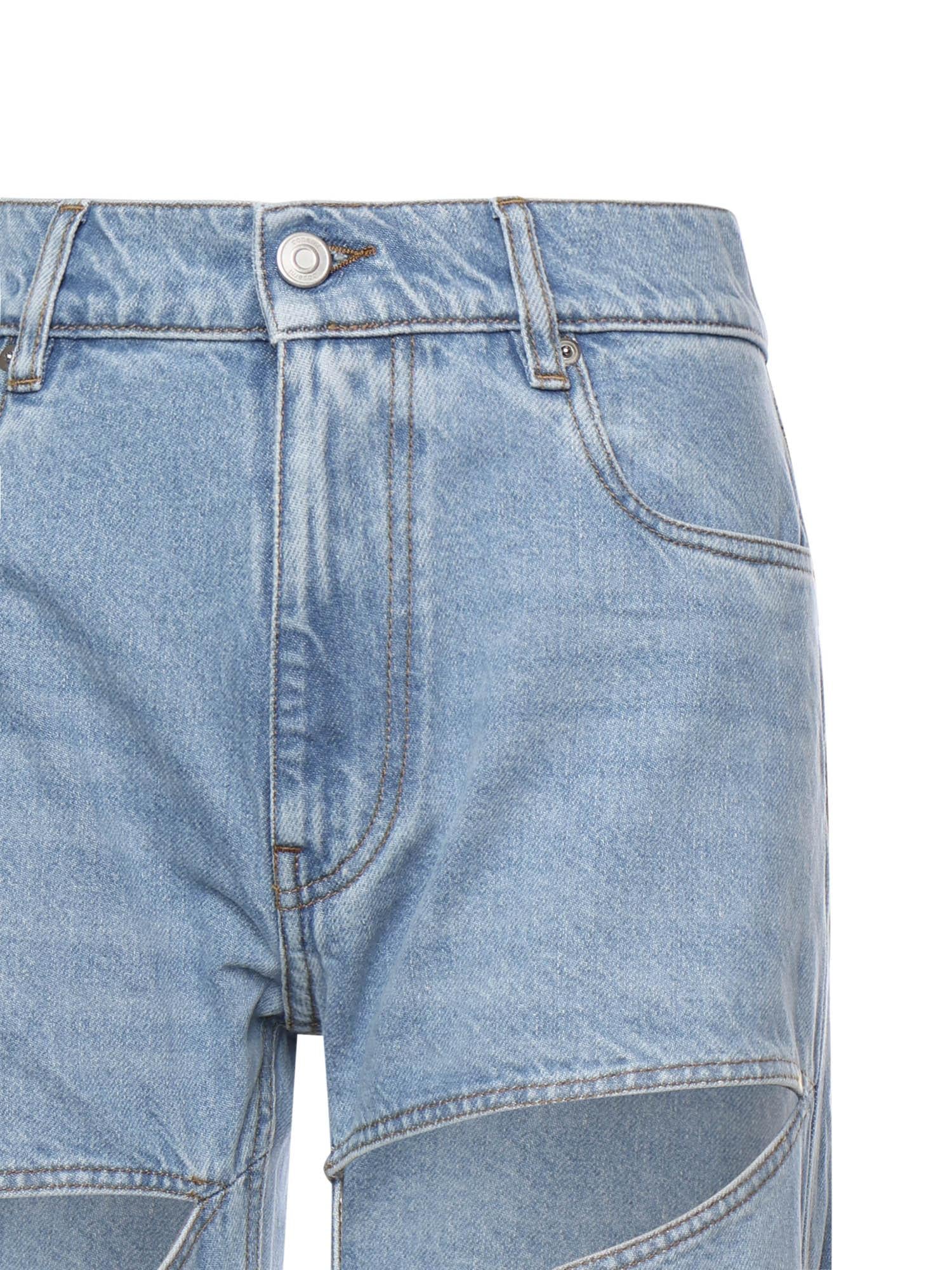 Jeans Spiral in denim COPP169F2054 BLU COPERNI 