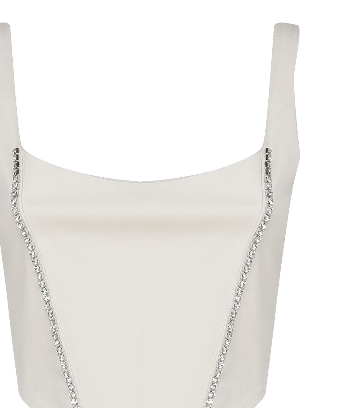 Top Corset con scollo tondo CORSET -IVORY THE ARCHIVIA 