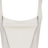 Top Corset con scollo tondo CORSET -IVORY THE ARCHIVIA 