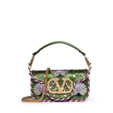 Borsa a spalla Locò ricamata con logo gioiello 7W0B0K53 RQIAAC VALENTINO GARAVANI 