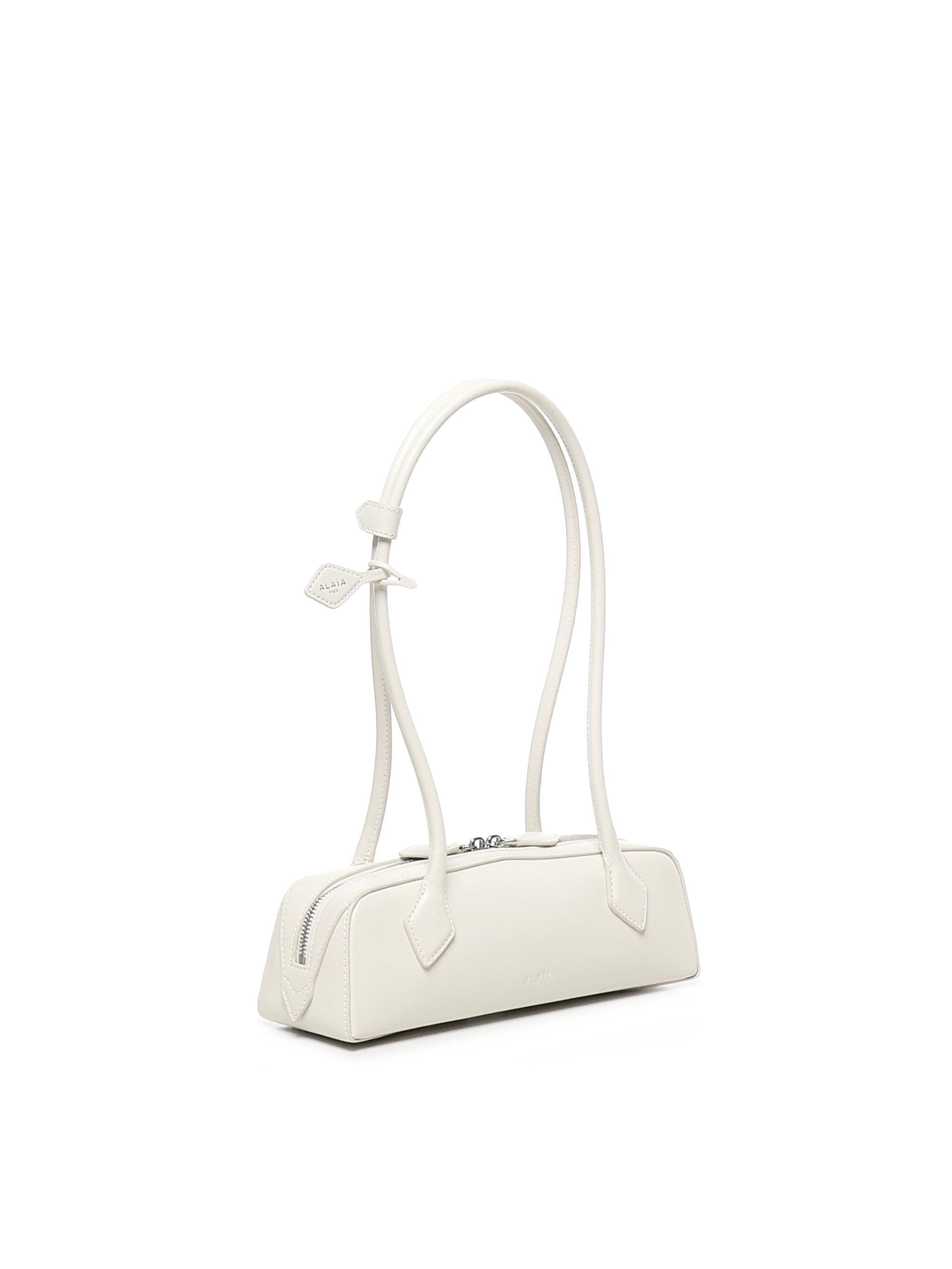 Borsa a spalla Le Teckel Small in pelle AA1S06029CA212 030 ALAIA 