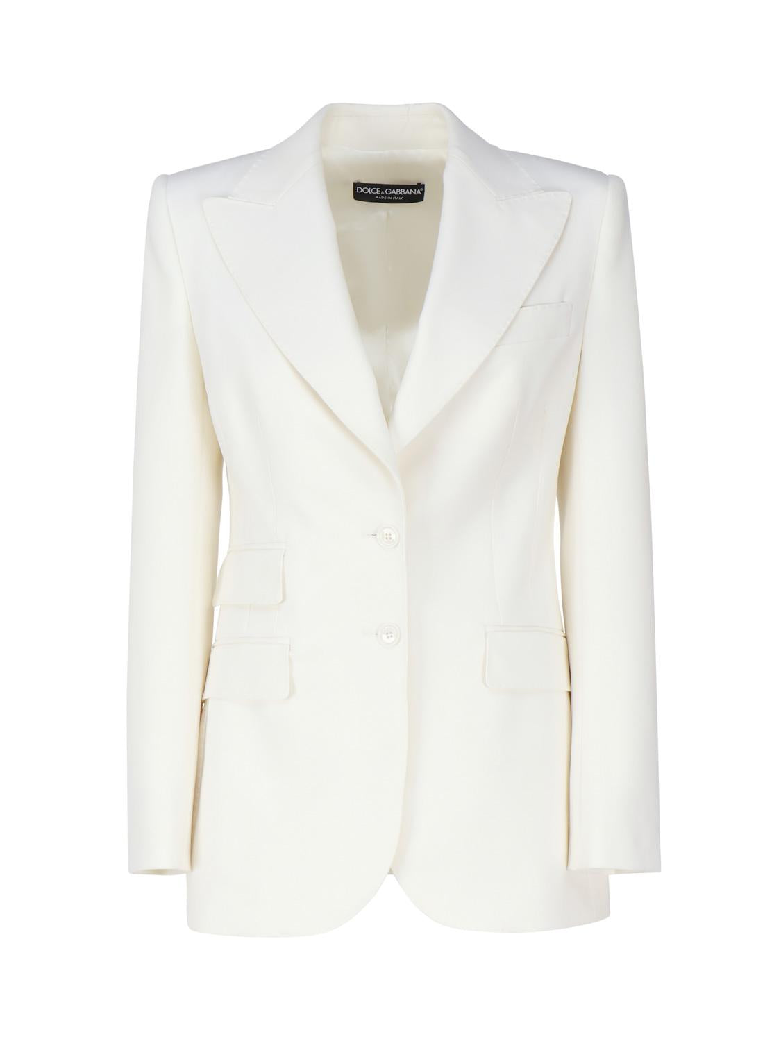 Giacca monopetto Turlington in lana F29Z8T FUCCSW0001 DOLCE & GABBANA 