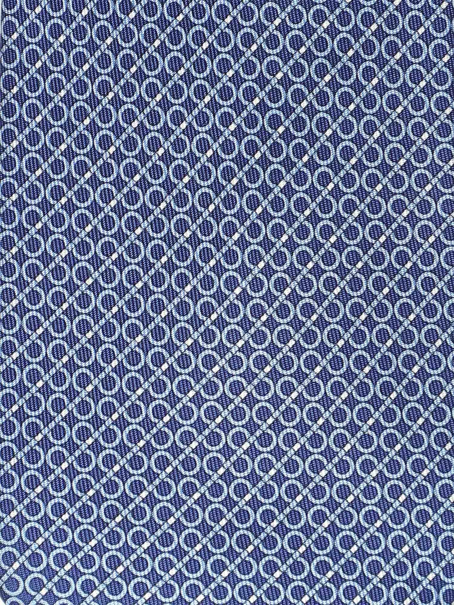 Cravatta in seta con stampa 351312 788892002 FERRAGAMO 