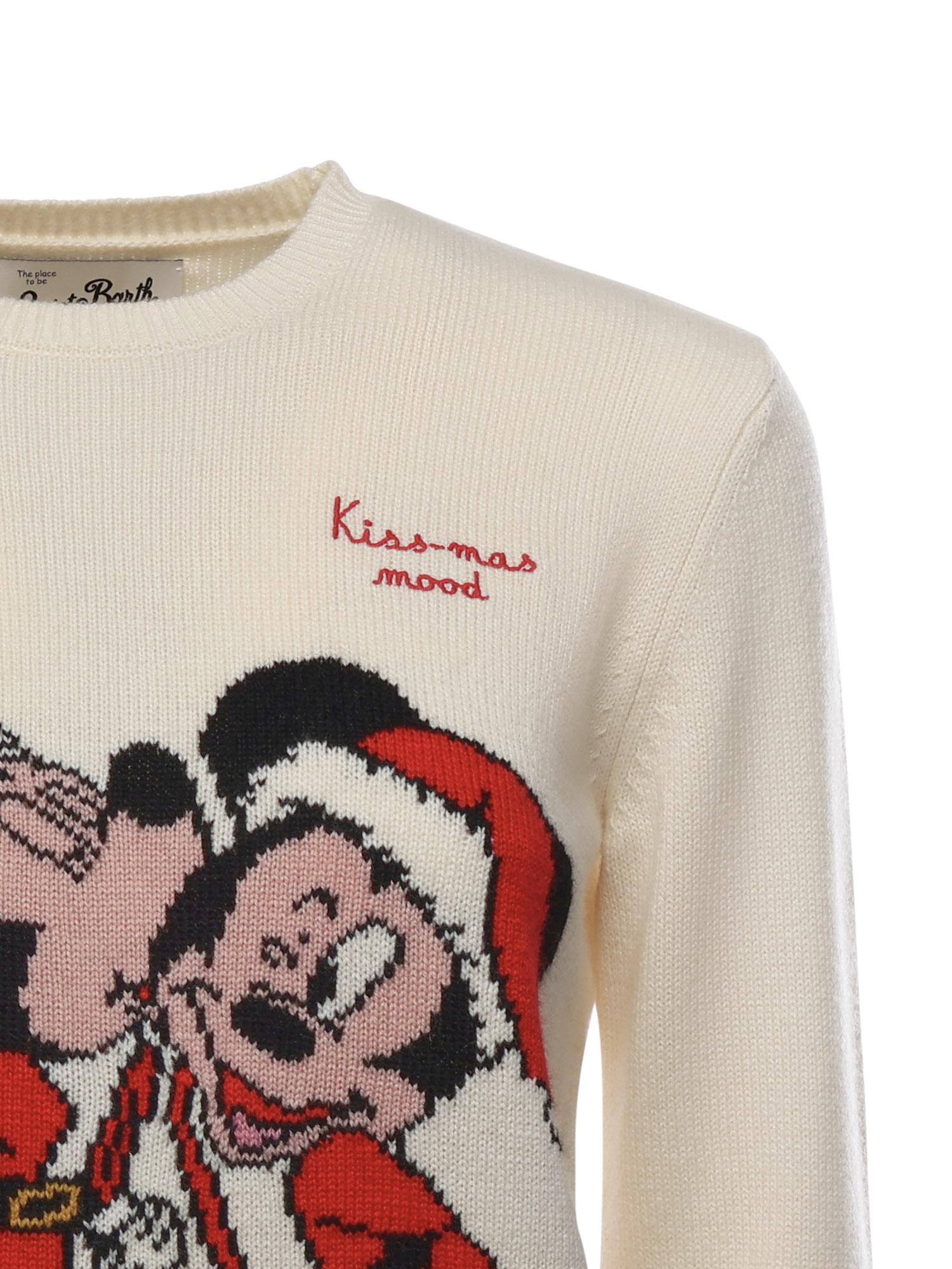 Maglione New Queen in misto cashmere QUE0010 02117I MC2 SAINT BARTH 