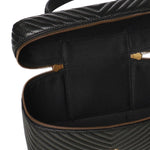 Beauty case a tracolla in nappa chevron 106348 A0GKZ99Q PINKO 