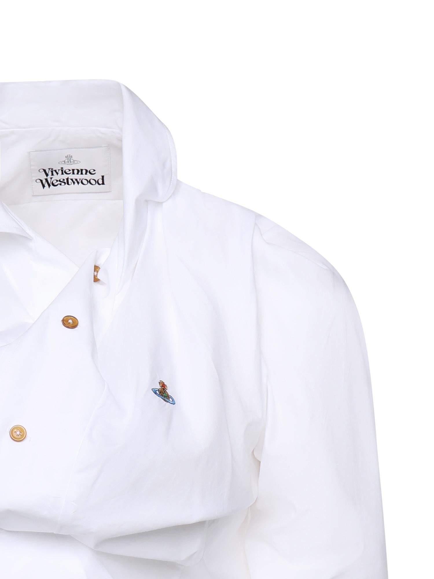 Camicia Drunken con logo 1501000C W009QA401 VIVIENNE WESTWOOD 