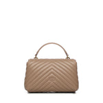 Borsa a mano piccola Love Bag Puff in nappa matelassé 100044 A0GKD01Q PINKO 