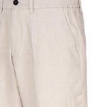 Pantalone sartoriale in lino DOMINIQUE 24S-LLAPNATURALE BEABLE 