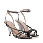 Sandali con strass<BR/> ME1832 SPECCHIOCANNA DI FUCILE MARC ELLIS 