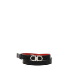 Cintura regolabile e reversibile Gancini<BR/> 230294 781813013 FERRAGAMO 