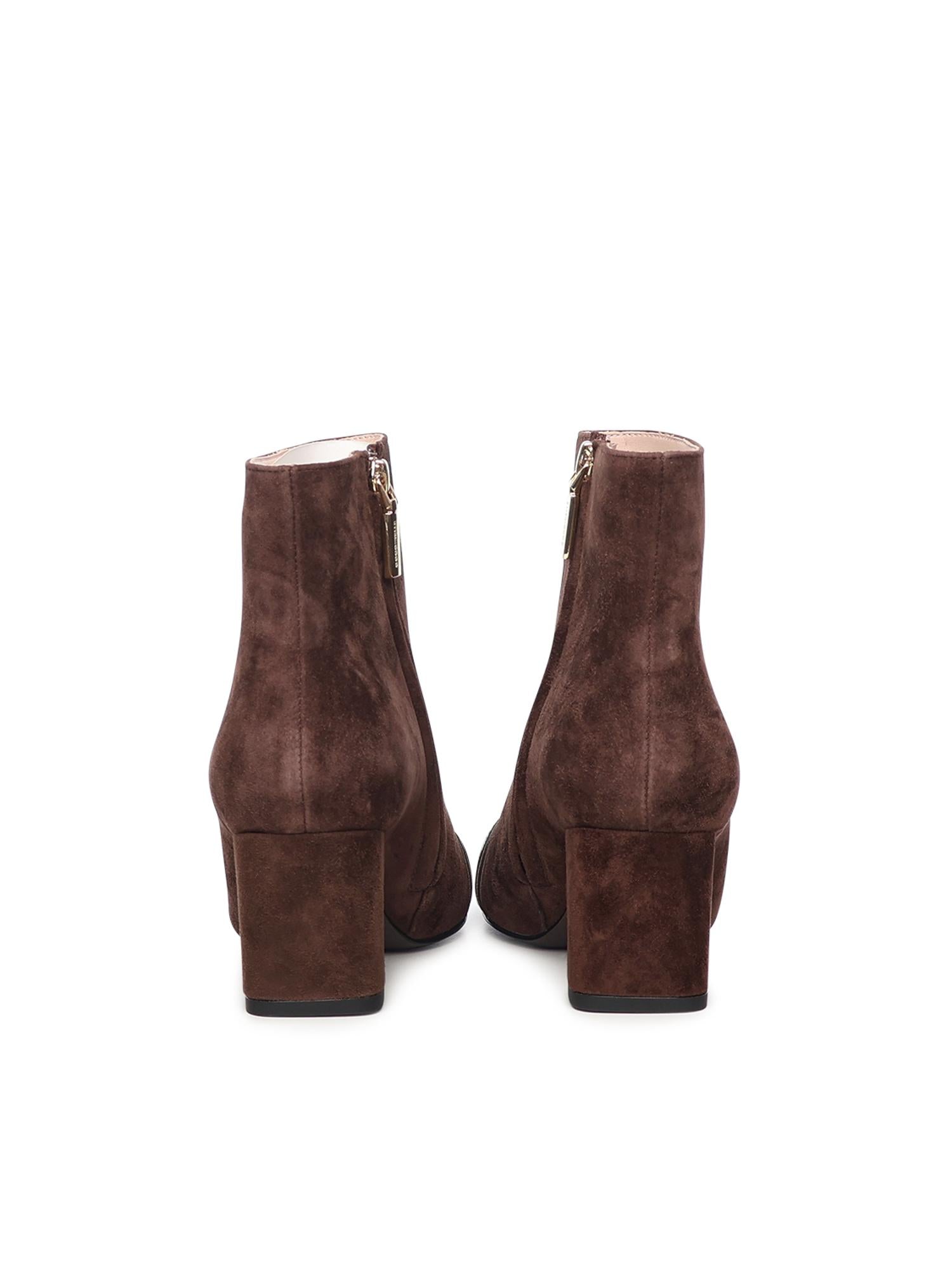 Stivaletti Nadja in suede E4TCG110101 W20 COCCINELLE 