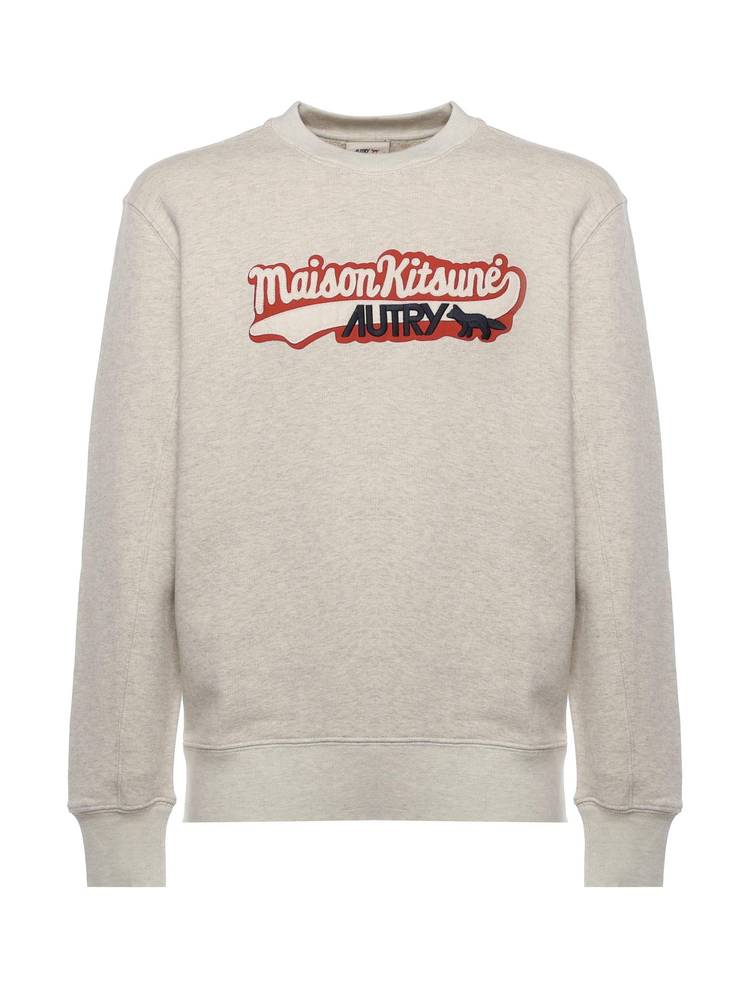 Felpa Maison Kitsuné x Autry<BR/> SWPX MK1M AUTRY 