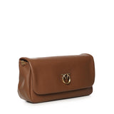 Borsa a tracolla Love Bag Click Soft Horizontal Handle in pelle 106178 A0QOL17Q PINKO 