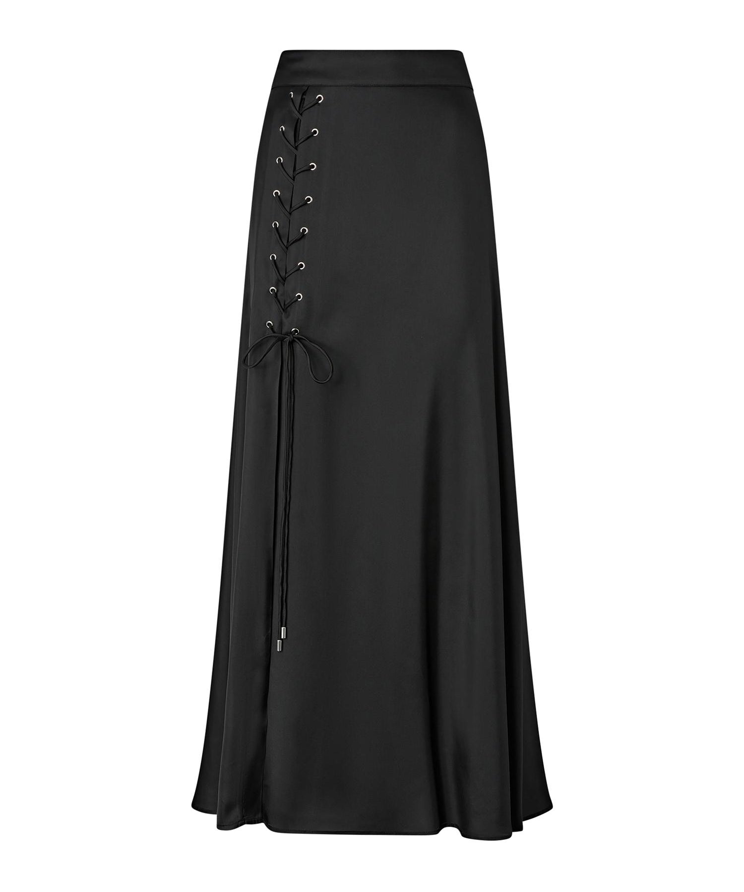 Gonna lunga con spacco e lacci 106856 A3AVZ99 PINKO 
