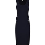 Abito midi in viscosa 739155 V2R304246 BOTTEGA VENETA 