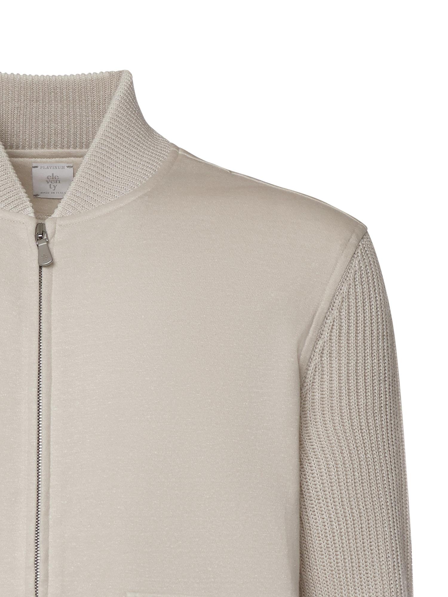 Bomber in cotone e lino M75GBTM32TES0M200 02-01 ELEVENTY 