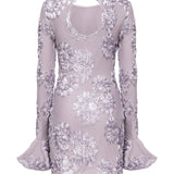 Mini abito in rete 3D 114218 1429 ROTATE 