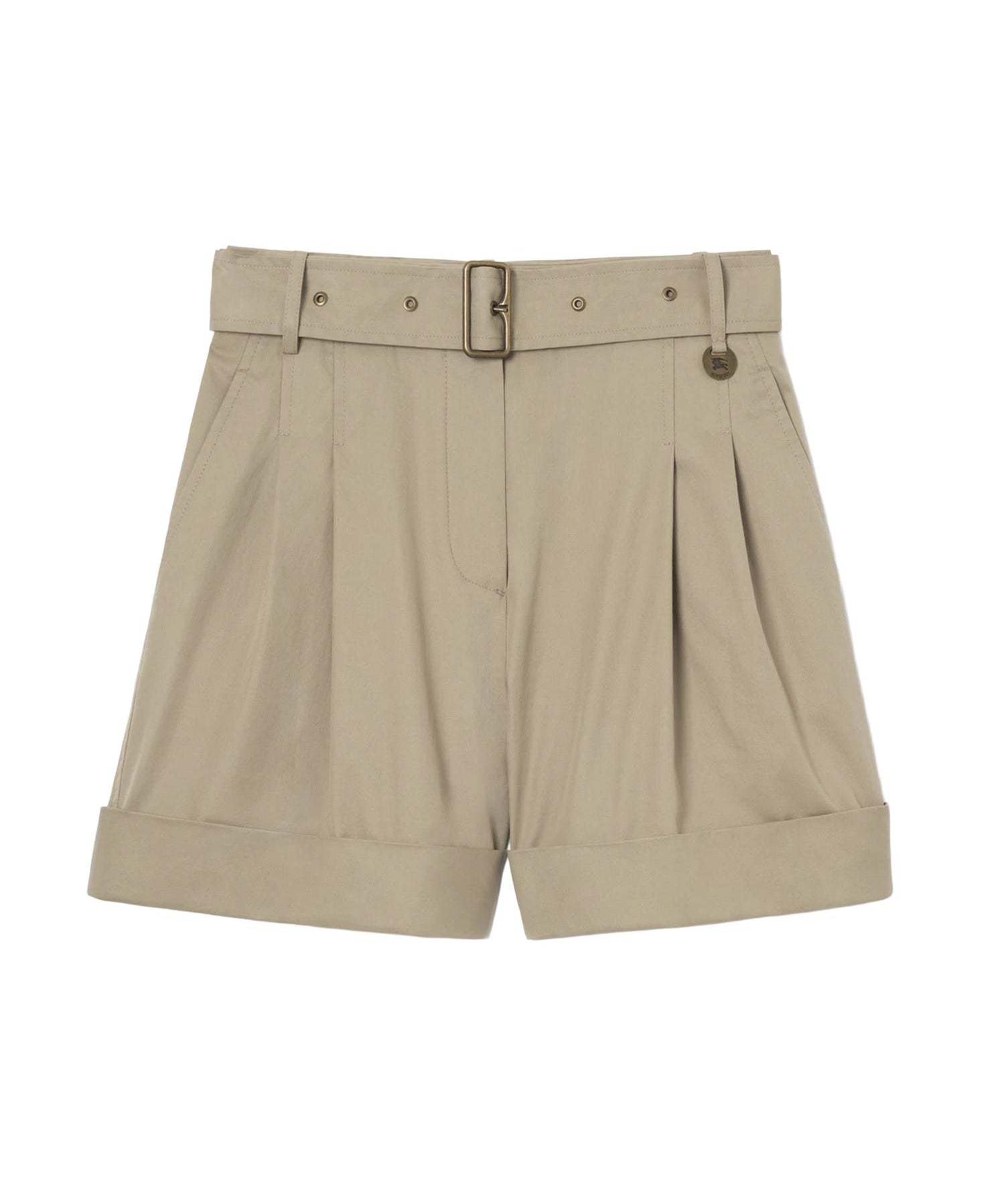 Shorts in gabardine con cintura 8127803 C5956 BURBERRY 