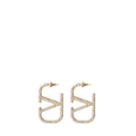Orecchini Vlogo Signature in metallo e cristalli Swarovski® 7W2J0G04 YCWMH5 VALENTINO GARAVANI 